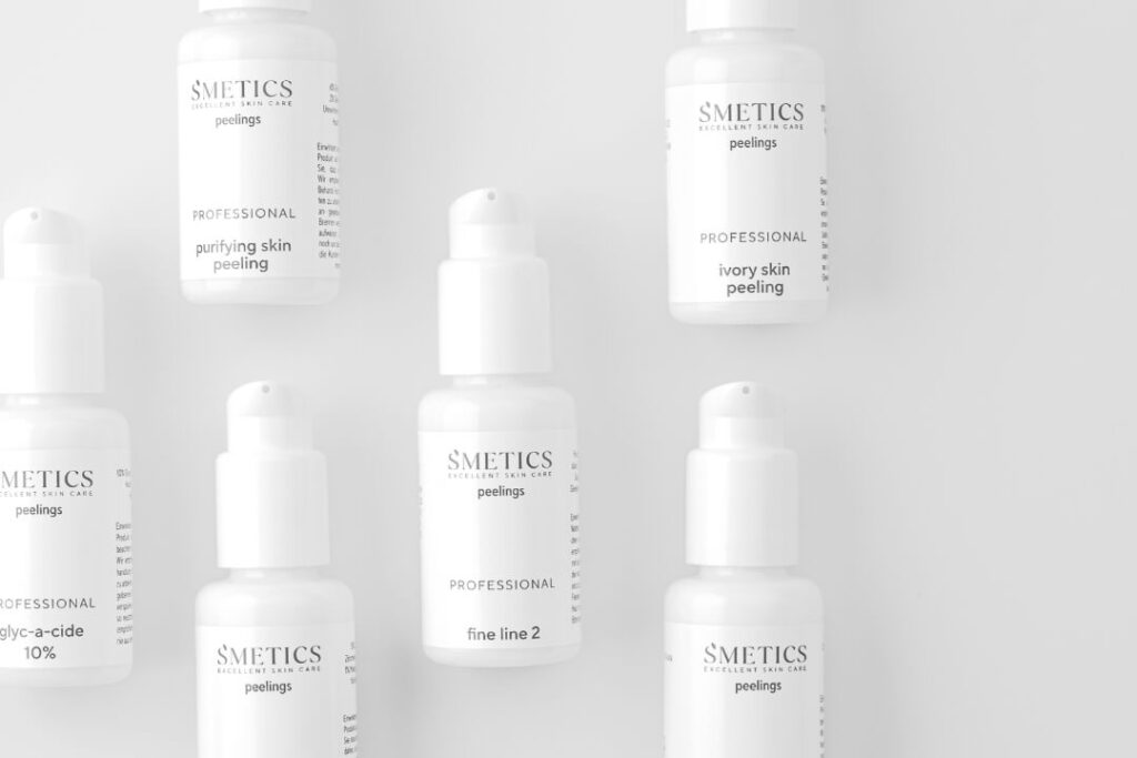 Eine Auswahl verschiedener Peelings von S’METICS